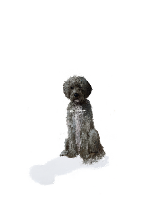 Shaggy Dog ~ Print